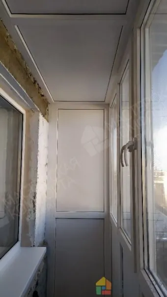 Установка балконного блока