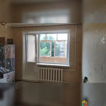 Установка балконного блока