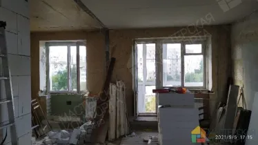 Французское остекление лоджии
