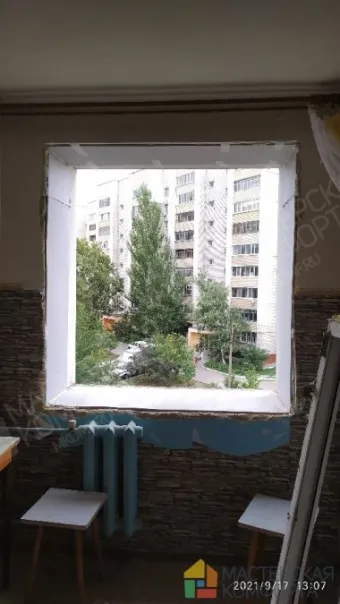 Монтаж лоджии