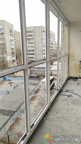 Панорамное остекление лоджии