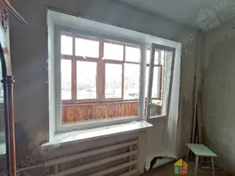 Установка балконного блока