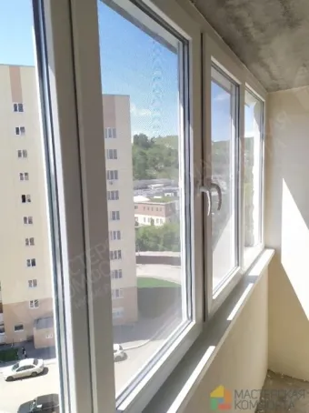 Полутёплое остекление лоджии