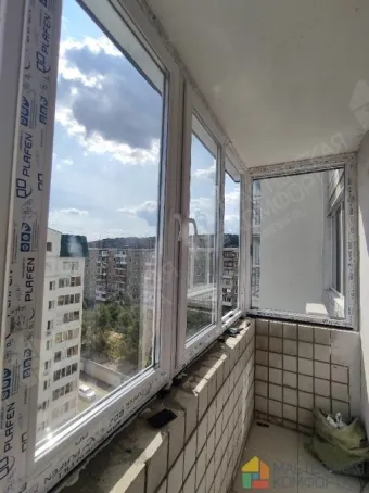 Остекление углового балкона