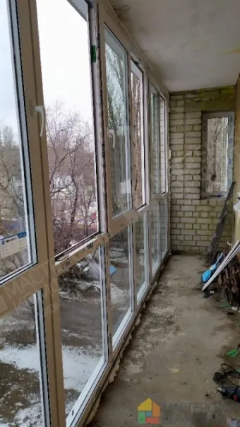 Панорамное остекление лоджии