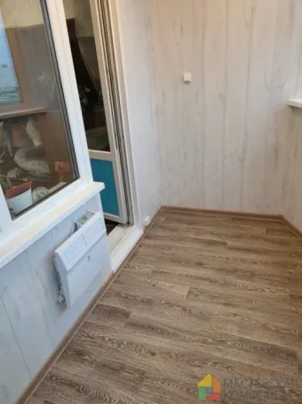 Утепление и отделка двух эркерных лоджий