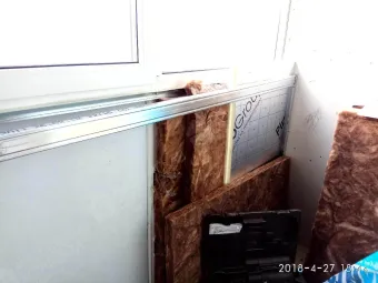 Остекление 2-х лоджий от пола до потолка на ул. Чернышевского
