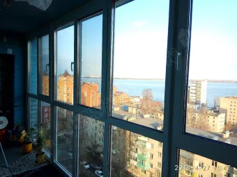 Остекление 2-х лоджий от пола до потолка на ул. Чернышевского