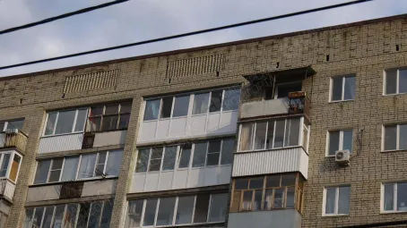 Остекление 2-х лоджий от пола до потолка на ул. Чернышевского