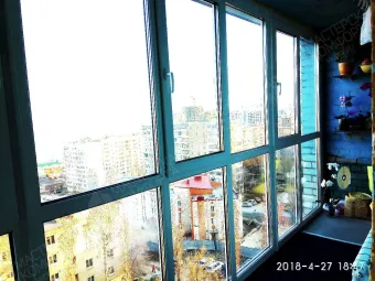 Остекление 2-х лоджий от пола до потолка на ул. Чернышевского