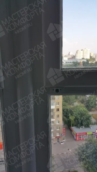 Остекление панорамной полукруглой лоджии на ул. Рахова