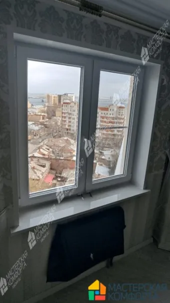 Монтаж подоконников и откосов