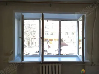 Отделка оконных откосов