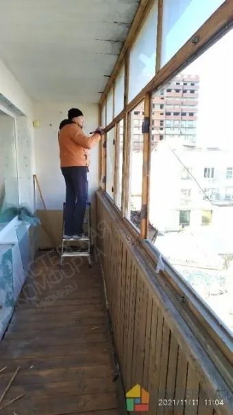 Панорамное остекление лоджии