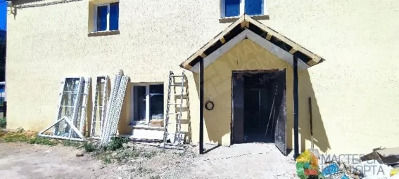 Установка пластиковой двери