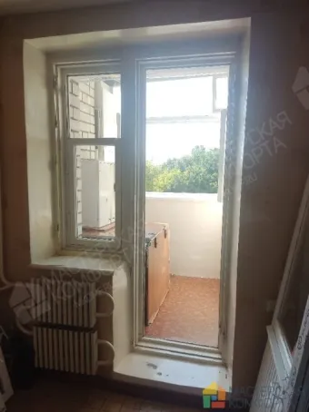 Установка балконного блока