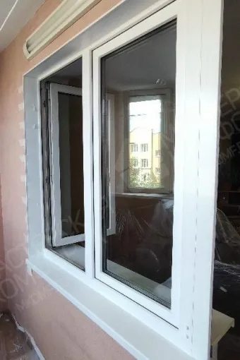 Отделка балконного блока