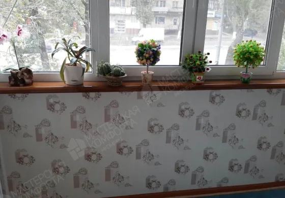 Лоджия под рабочее место — этап 1