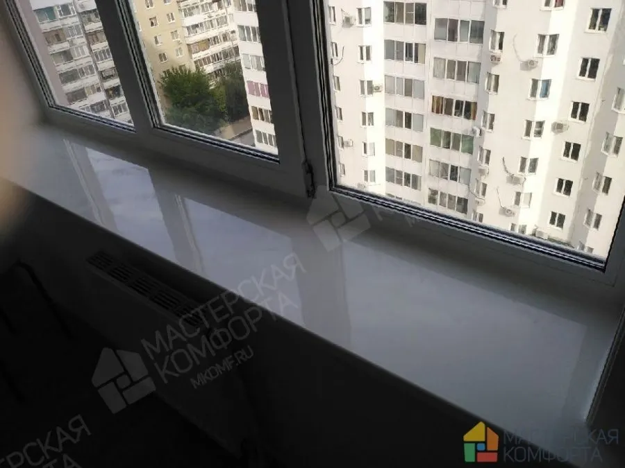 Заказчик обратился к нам с проблемой продувания окна в новостройке. Наши опытные мастера б